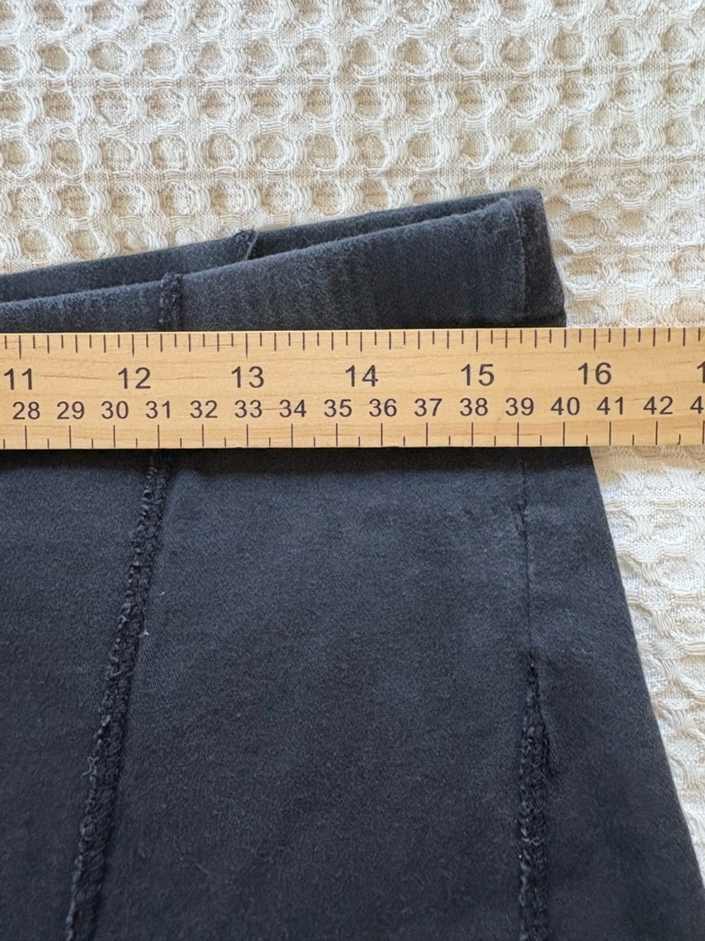 Solitaire by Anthropologie Black Maxi Rosette Appliqué Skirt Boho Festival Sz M - Picture 6 of 10